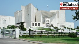 Pakistan supreme court The Supreme Court of Pakistan has the final say in cases under Article 17, which talks about bans on political parties.