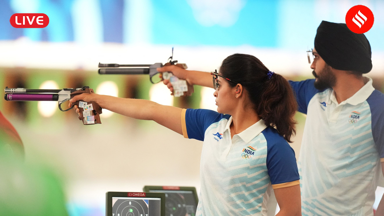 India at Olympics 2024 Day 4 Live Updates Manu BhakerSarabjot Singh’s