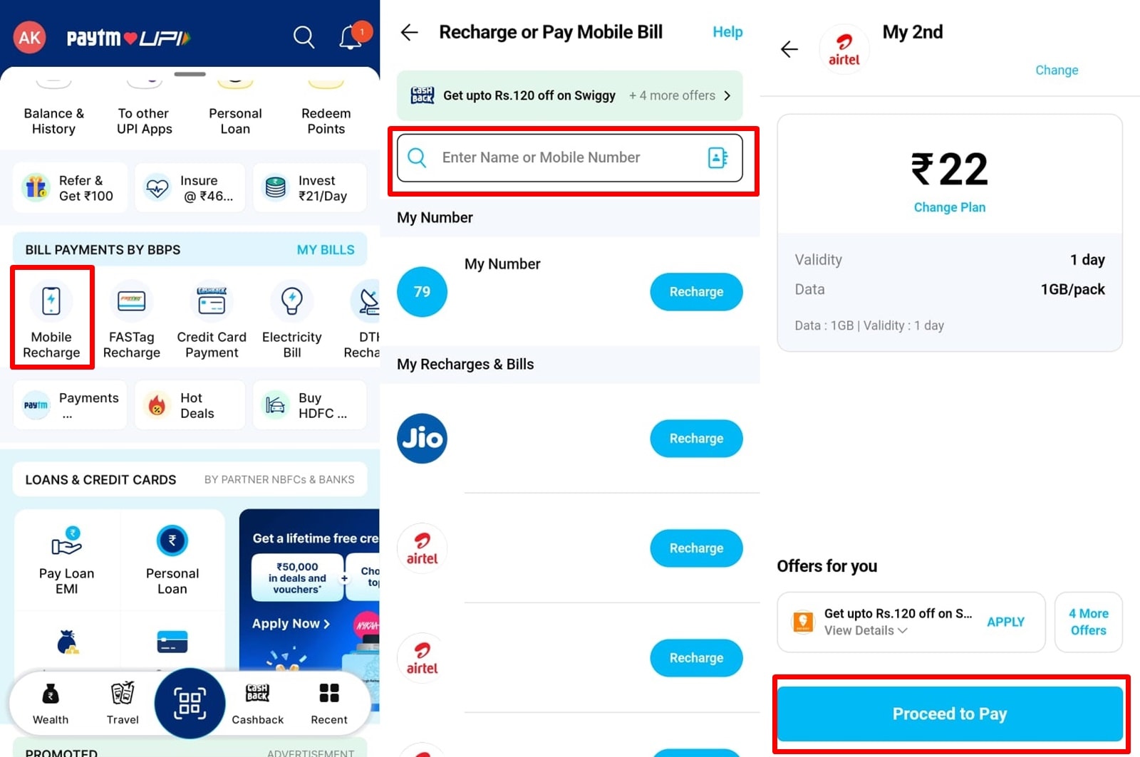 How to recharge your mobile number on Paytm | Technology News - The ...