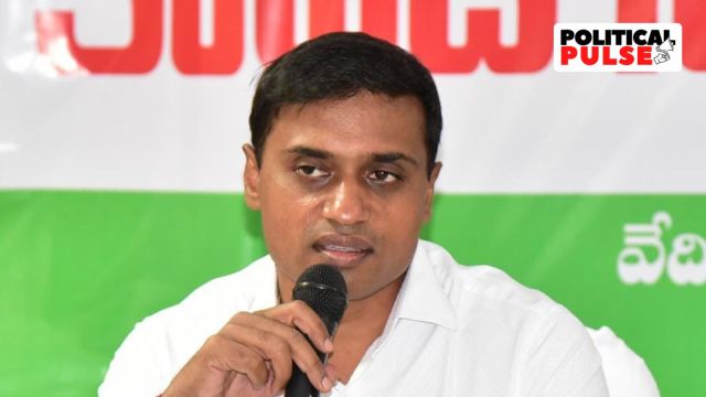 YSRCP’s Lok Sabha leader and Rajampet MP P V Midhun Reddy