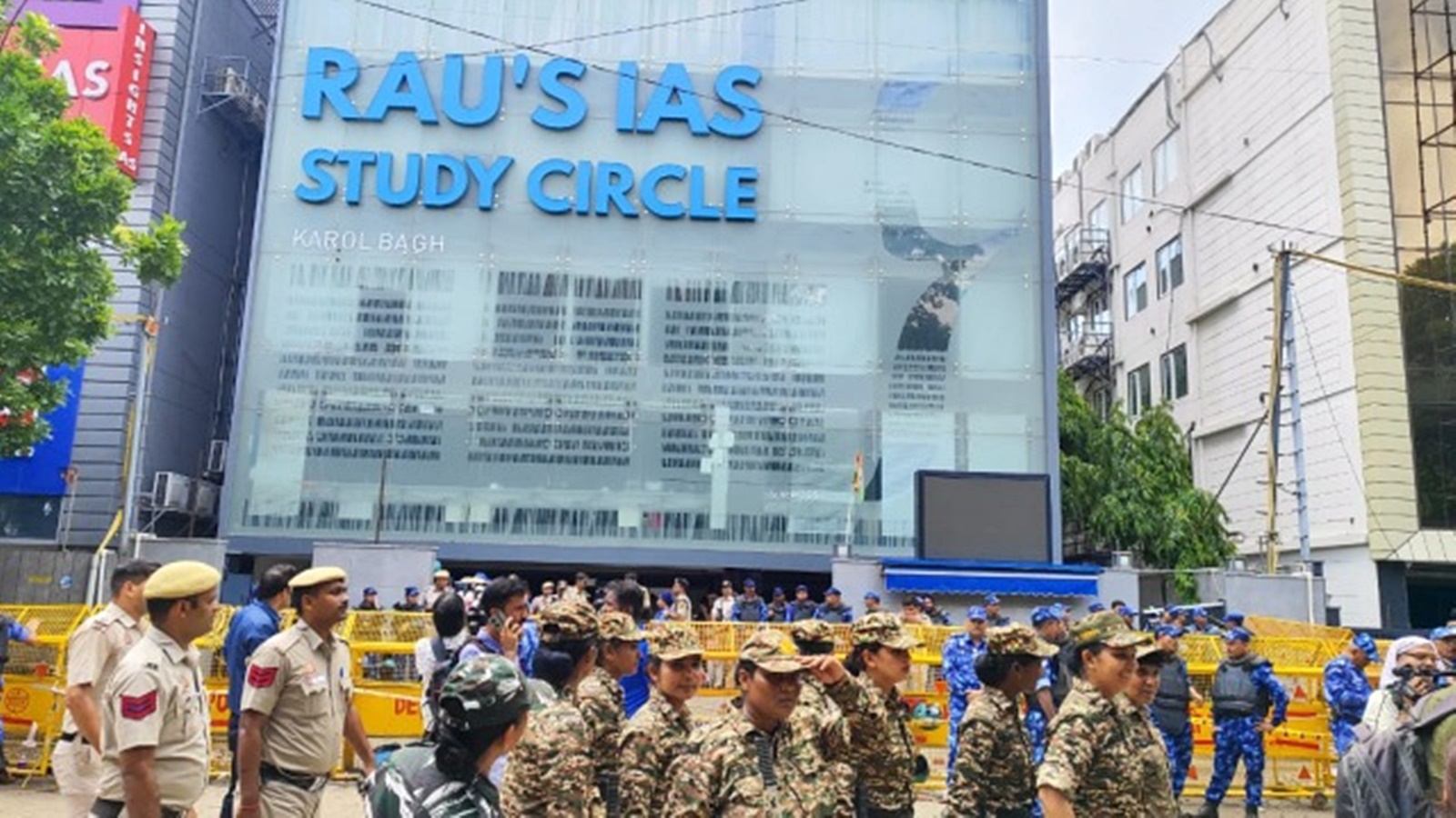 UPSC coaching centre floods