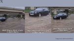The viral video shows with the luxury car’s indicator blinking as it fails to manoeuvre out of the waterlogged road