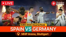 Spain vs Germany, UEFA EURO 2024 Live Score: Spain faces hosts Germany in the first quarterfinal on Friday.