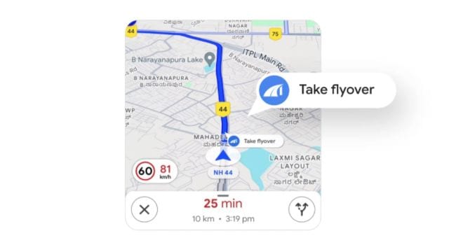 Google Maps India is introducing a flyover callout feature for Indian users.