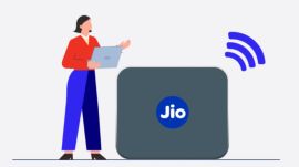 Jio Airfiber is a wireless internet service that offers broadband like speeds.