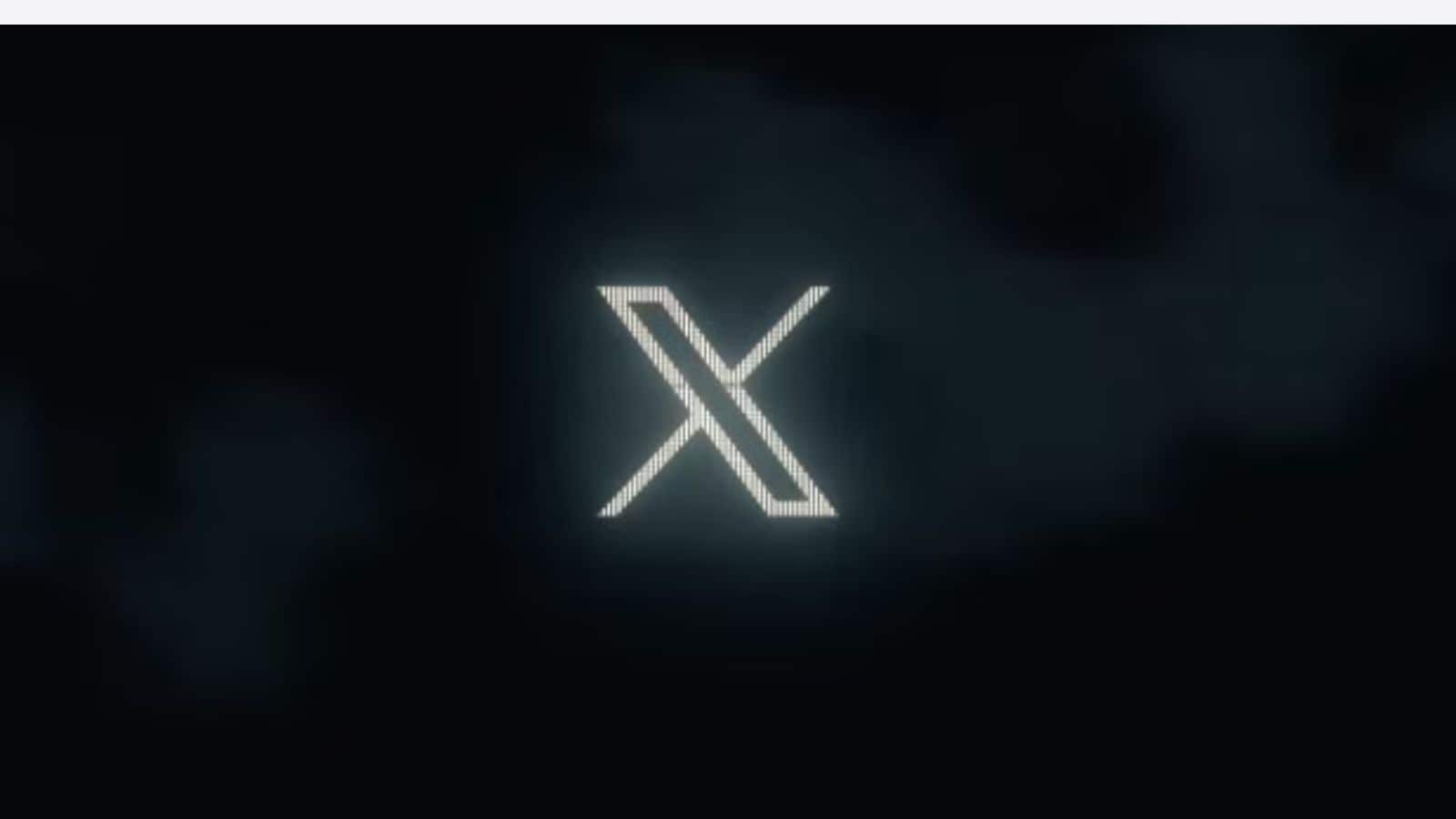 Logo of Elon Musk-owned X (formerly Twitter).