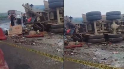 18 killed, several injured as bus collides with milk tanker on Agra-Lucknow  expressway in Unnao | Lucknow News - The Indian Express
