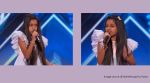 Dressed in a pink dress, Pranysqa Mishra left the judges speechless with her performance at America's Got Talent (Image source: @TalentRecap/YouTube)