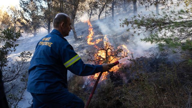 Greece wildfire
