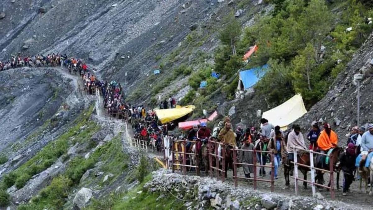 The 52-day pilgrimage will conclude on August 19. More than 4.5 lakh pilgrims paid obeisance at the cave shrine last year. Amarnath