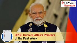 UPSC Current Affairs Pointers of the past week | July 8 to July 14, 2024