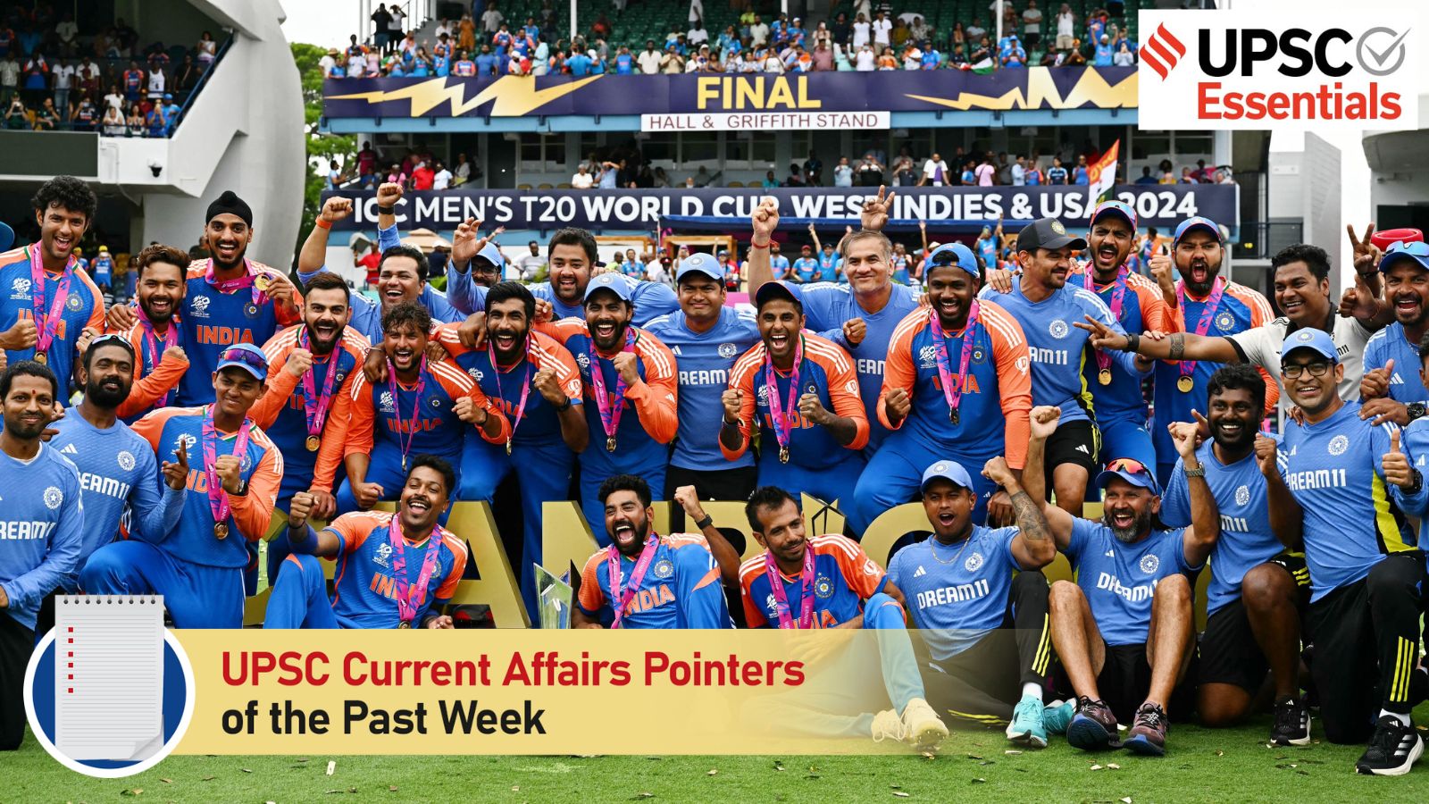 UPSC Current Affairs Pointers of past week July 1 to July 7, 2024