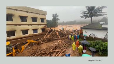 Landslides in Kerala's Wayand killed at least 26 people (Image source: PTI)