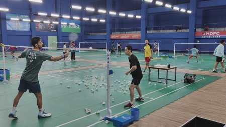 Lakshya Sen coach ahead of Paris 2024