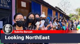In 2018, Congress contested in only 18 out of 60 Assembly seats and won none. In last year’s Assembly elections, it contested 23 out of 60 seats, pulling a blank again. (PTI Photo)