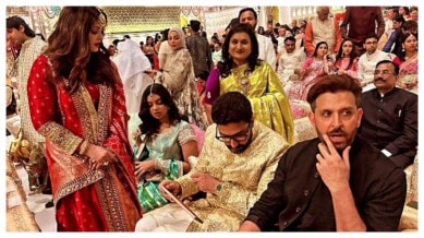 Aishwarya Rai Bachchan Abhishek Bachchan Anant Ambani Radhika Merchant