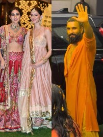 Haldi-smeared Ranveer Singh, Salman Khan's change of outfit at Anant-Radhika event