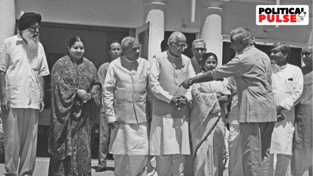NDA government, National Democratic Alliance, Atal Bihari Vajpayee, Political Pulse, Bharatiya Janata Party (BJP), Indian express news, current affairs