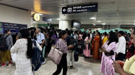 Bangalore metro green line services hit