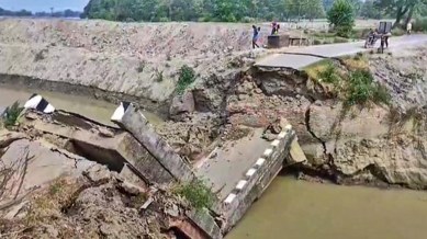 The development comes two days after the collapse of a 77-metre girder from an under-construction bridge over the Kosi river in Madhubani.