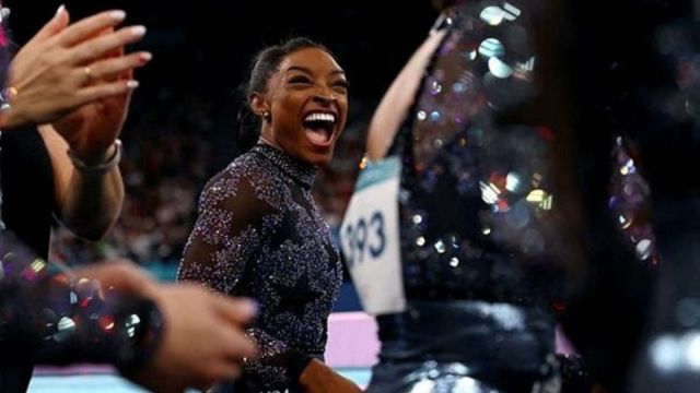 Paris Olympics: Back with a bang, Simone Biles rises above ankle & calf ...