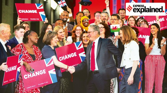 FTA, free trade agreement (FTA), India-UK FTA, India-EU FTA, Keir Starmer, new prime minister, Britain's election, Labour landslide victory, end of Conservative rule, Downing Street, King Charles III, rebuilding trust, Labour's majority, Rishi Sunak resignation, Conservative historic loss