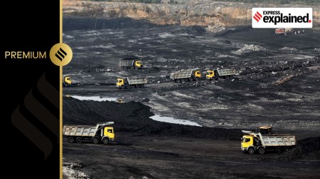 An open cast coal mine of the Central Coalfields (CCL) subsidiary of Coal India Limited, located in Chatra district in Jharkhand.
