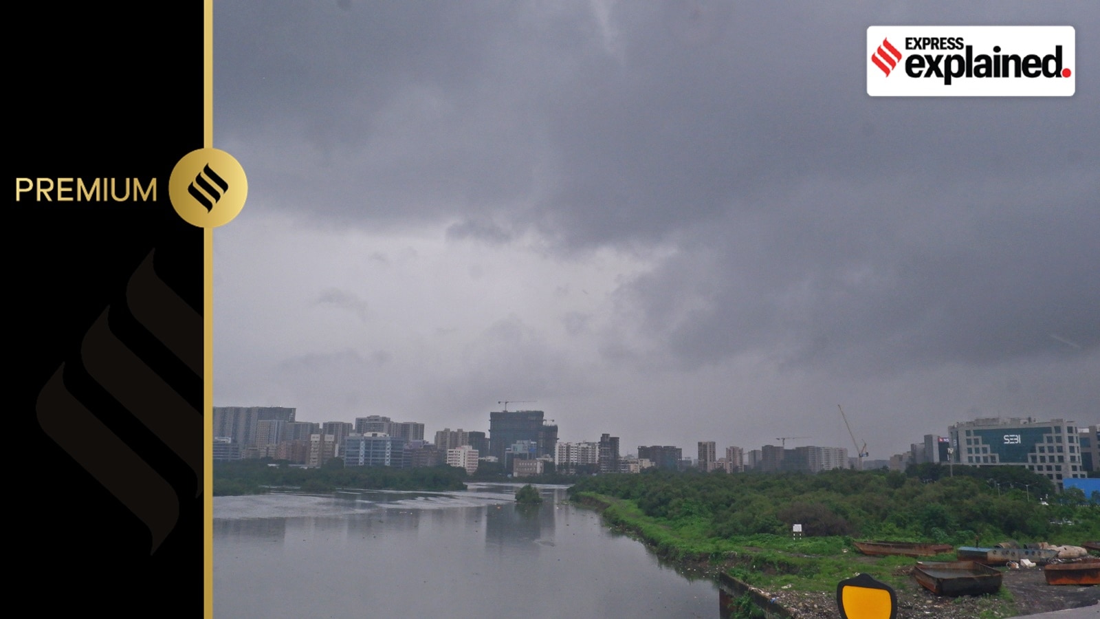 Rain clouds in Mumbai on July 23. As the impacts of climate change worsen, extreme events such as floods and droughts are becoming increasingly common around the world, impacting large numbers of people.