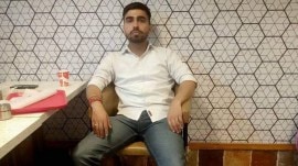 Harsh Nagotra, in his early 20s, had gone missing on June 11 from his hometown of Jourian in Jammu. (Express Photo)
