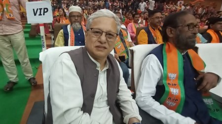 A veteran BJP leader, Dev Varma (in photo) served as deputy CM in the Biplab Deb Cabinet from 2018 to 2023. (File Photo)