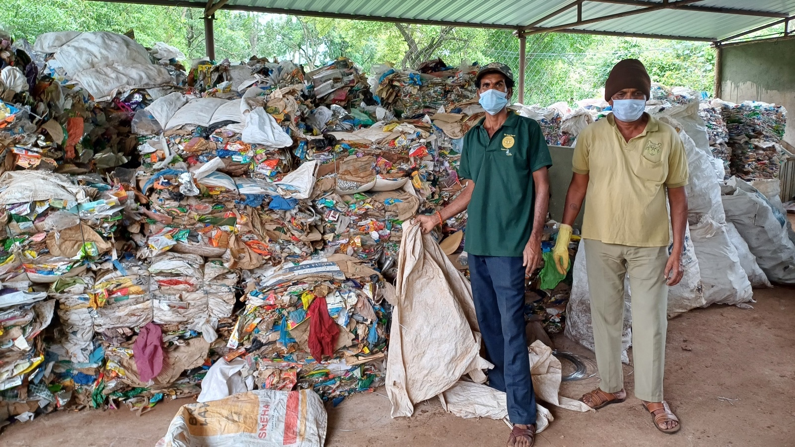 While the forests here have always been prone to plastic waste, the ATR’s fight against plastic started a little over three years ago. (Express Photo by Rahul Pisharody)