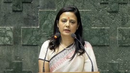 The Delhi Police has sought details from X after a case was filed against Trinamool Congress MP Mahua Moitra over her alleged remarks against National Commission of Women (NCW) chief Rekha Sharma. (PTI)