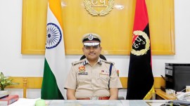 M Ravi Kiran (in photo), a 1996 batch IPS officer of Haryana had in April urged the state government to fix the pay of his and three other IPS officers — Mamta Singh, Hanif Qureshi and Krishan Kumar Rao — of the same batch to the rank of Additional Director General of Police (ADGP). (File Photo)