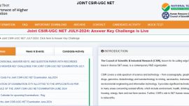 CSIR UGC NET 2024: Provisional answer key out at csirnet.nta.ac.in