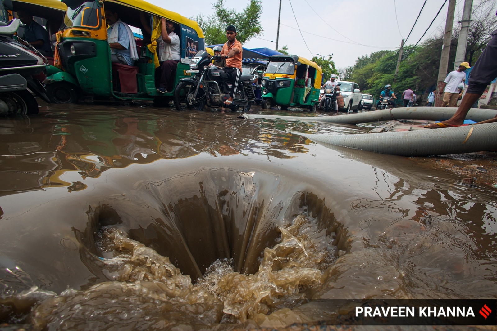 delhi waterlogging