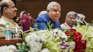 Rajya Sabha Chairman Jagdeep Dhankhar, Jat, caste, debate on the Union Budget, OBC Jat, Rajasthan govt list, Indian express news