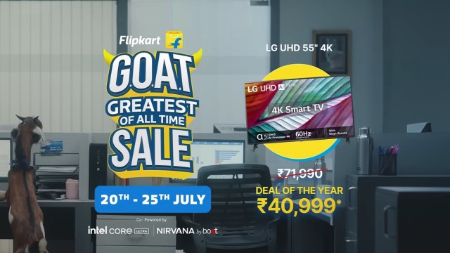 Flipkart GOAT sale