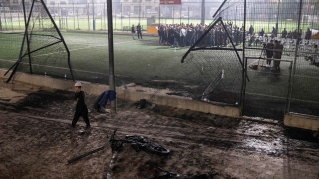 Golan Heights strike.