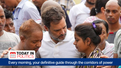 today in poltics, rahul gandhi