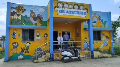 A child vaccination centre