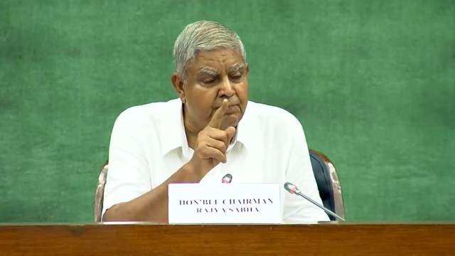 Jagdeep Dhankhar VP India Rajya Sabha