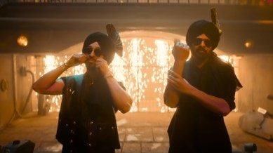 Diljit Dosanjh and Prabhas in Kalki 2898 AD's Bhairava Anthem