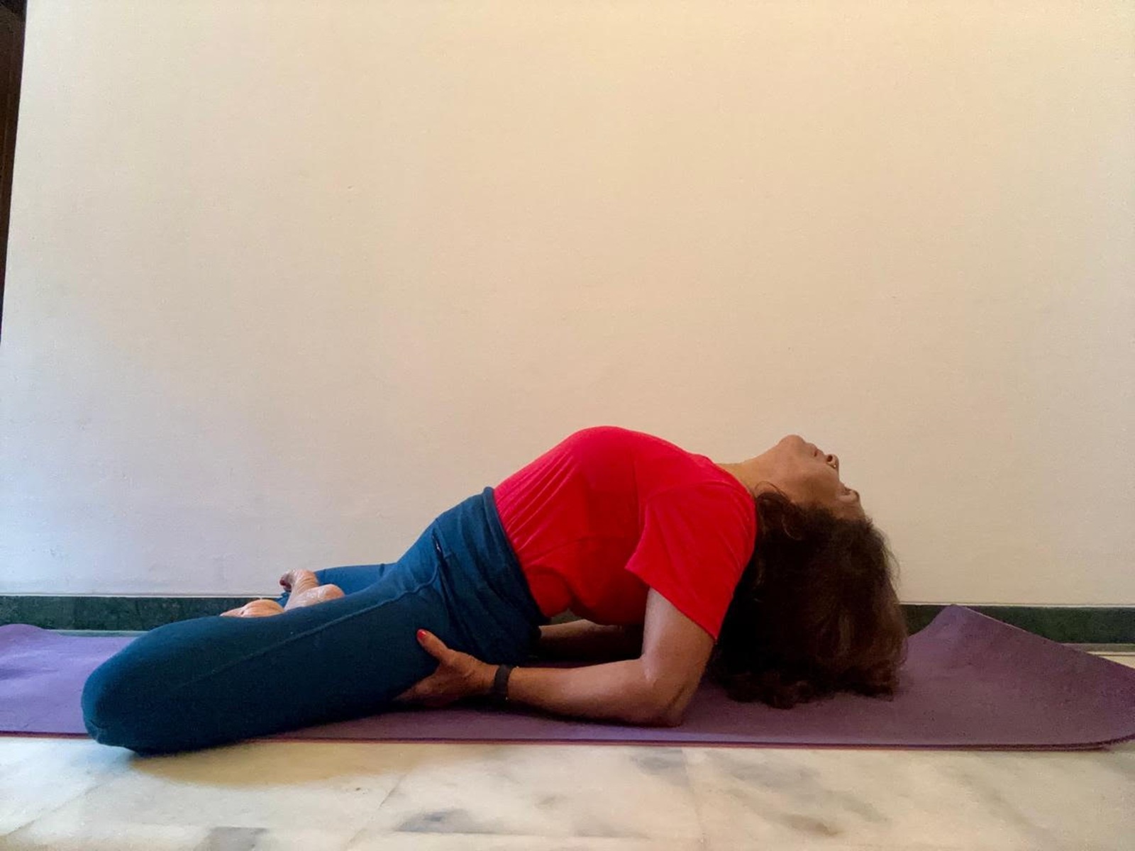 The matsyasana pose
