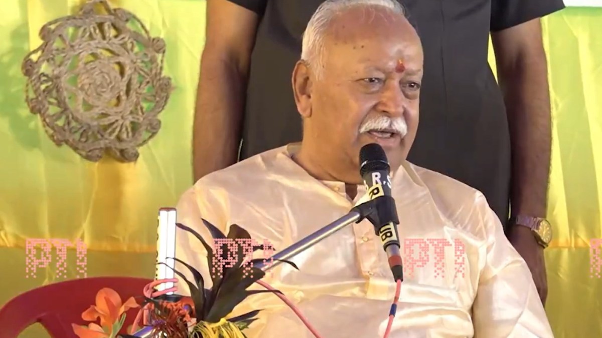 Mohan Bhagwat RSS India Jharkhand
