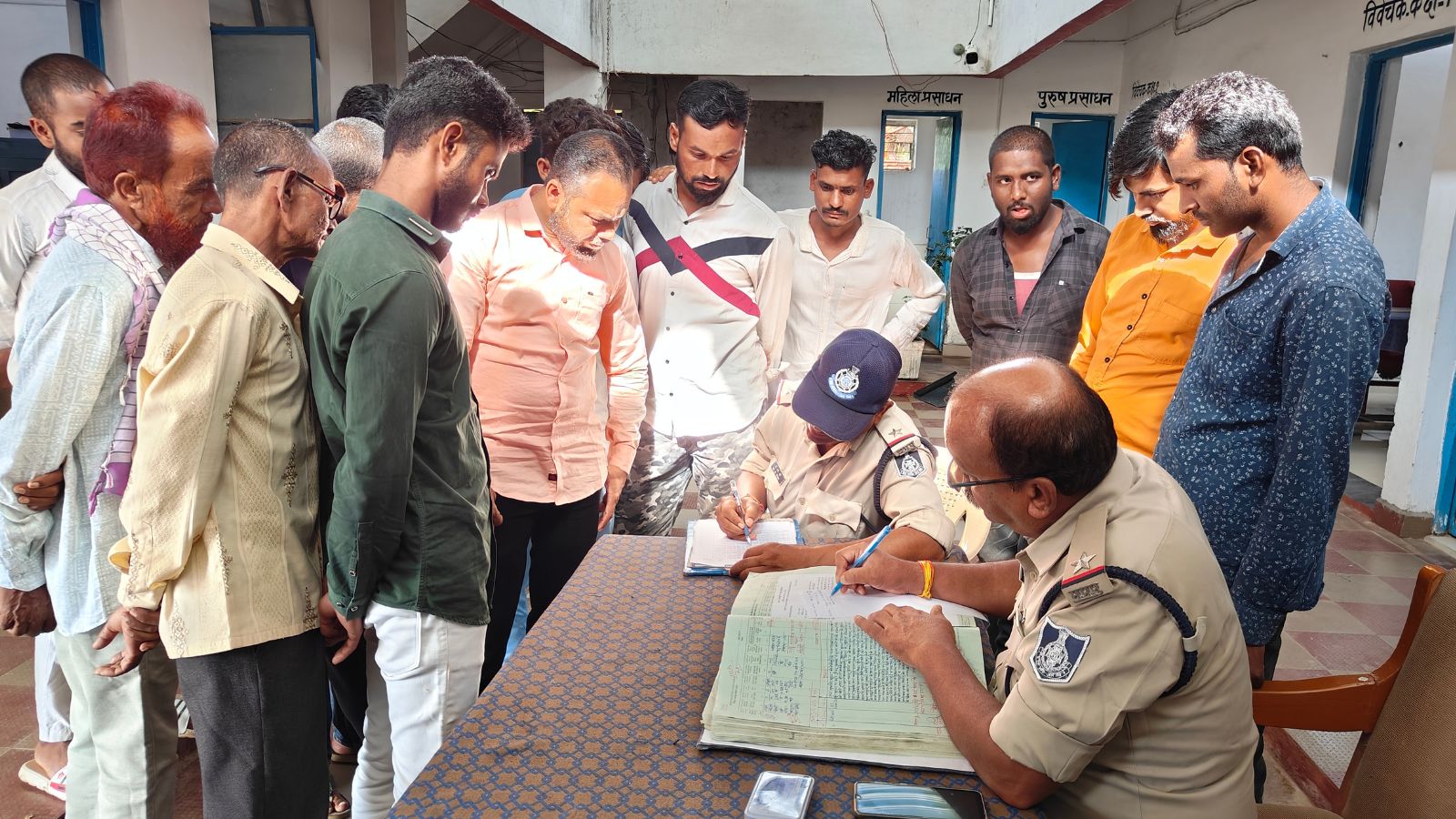 Trucks seized from alleged cattle smugglers. The government has now empowered Collectors to seize vehicles used for cattle smuggling. Anand Mohan J 