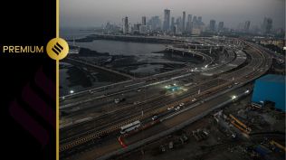 Phase 1 of Mumbai Coastal Road Project (MCRP) was completed in March 2024. (Express Photo by Sankhadeep Banerjee)