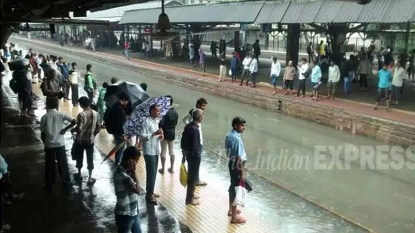 Heavy Rain In Mumbai Disrupts Train Services On Kalyan-Kasara Section ...