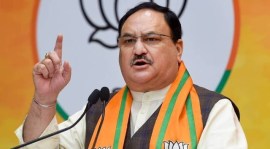 nadda_cd540c OBCs, Rajiv Gandhi Foundation board, JP Nadda, halwa ceremony photo, Dalit, tribal, backward class person, health minister JP Nadda, OBC, SC, ST communities, National Advisory Committee, UPA regime, Rajiv Gandhi Foundation, Indian express news