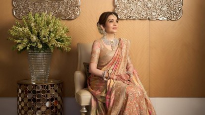 Nita Ambani wore 180-carat diamond necklace that took over 1,000 hours to  make for Anant-Radhika's wedding | Fashion News - The Indian Express