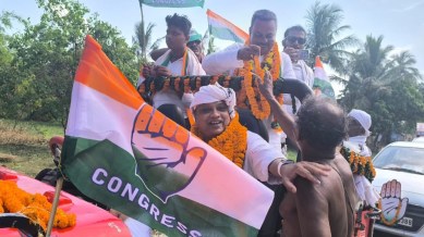 Odisha Congress workers campaigning ahead of the simultaneous Assembly and Lok Sabha polls earlier this year. (Photo: INC Odisha/ X)